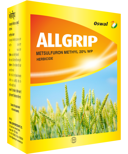Oswal Crop All Grip - Metsulfuron Methyl 20_ WP
