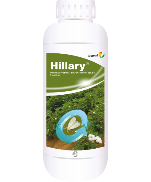 Oswal Crop Hillary - Pyriproxyfen 5_ + Diafenthiuron 25_ SE
