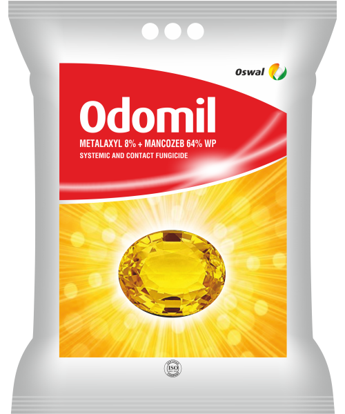 Oswal Crop ODOMIL - Metalaxyl 8_ + Mancozeb 64_ WP